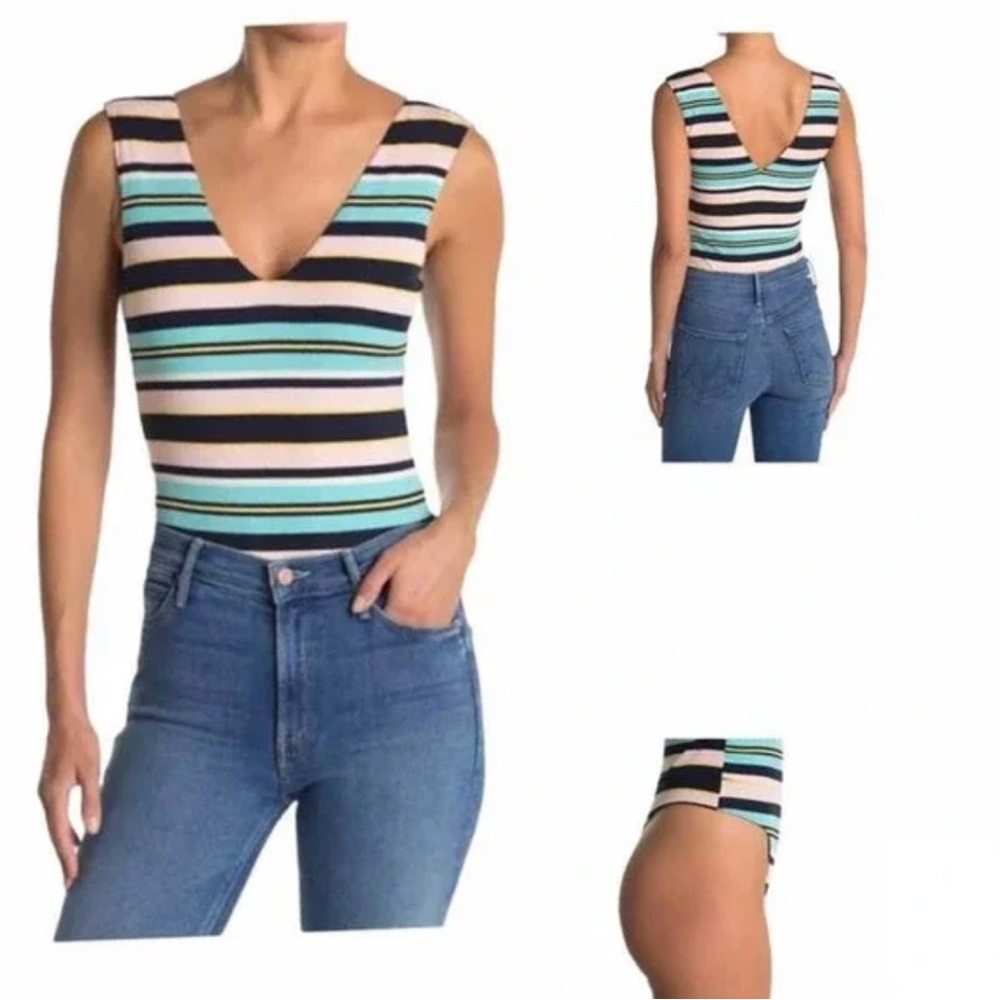 Striped body suit!